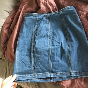 Jean skirt